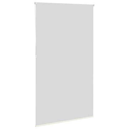 vidaXL Verdunkelungsrollo Cremeweiß 140x230cm Stoffbreite 136,6cm