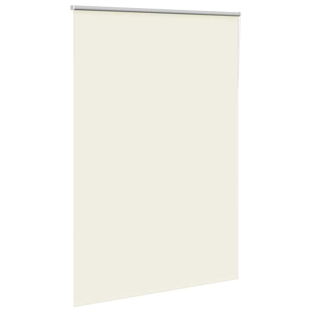 vidaXL Verdunkelungsrollo Cremeweiß 150x230cm Stoffbreite 146,6cm
