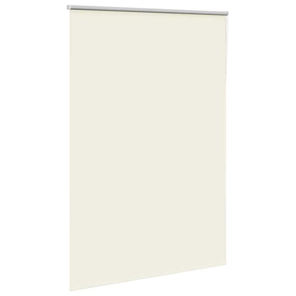 vidaXL Verdunkelungsrollo Cremeweiß 150x230cm Stoffbreite 146,6cm