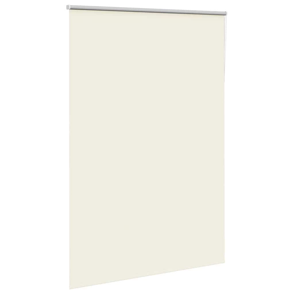 vidaXL Verdunkelungsrollo Cremeweiß 160x230cm Stoffbreite 156,6cm