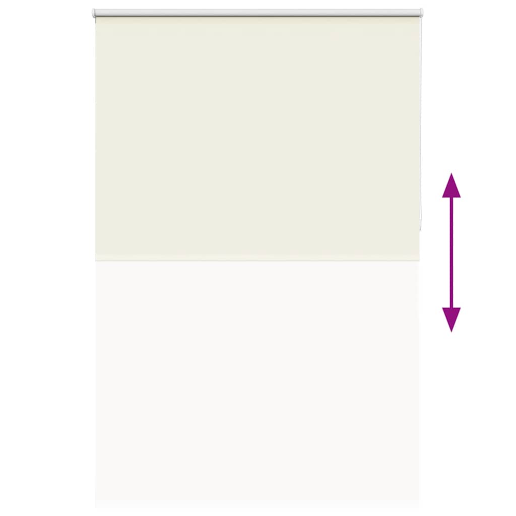 vidaXL Store occultant crème 165x230cm Largeur du tissu 161,6cm