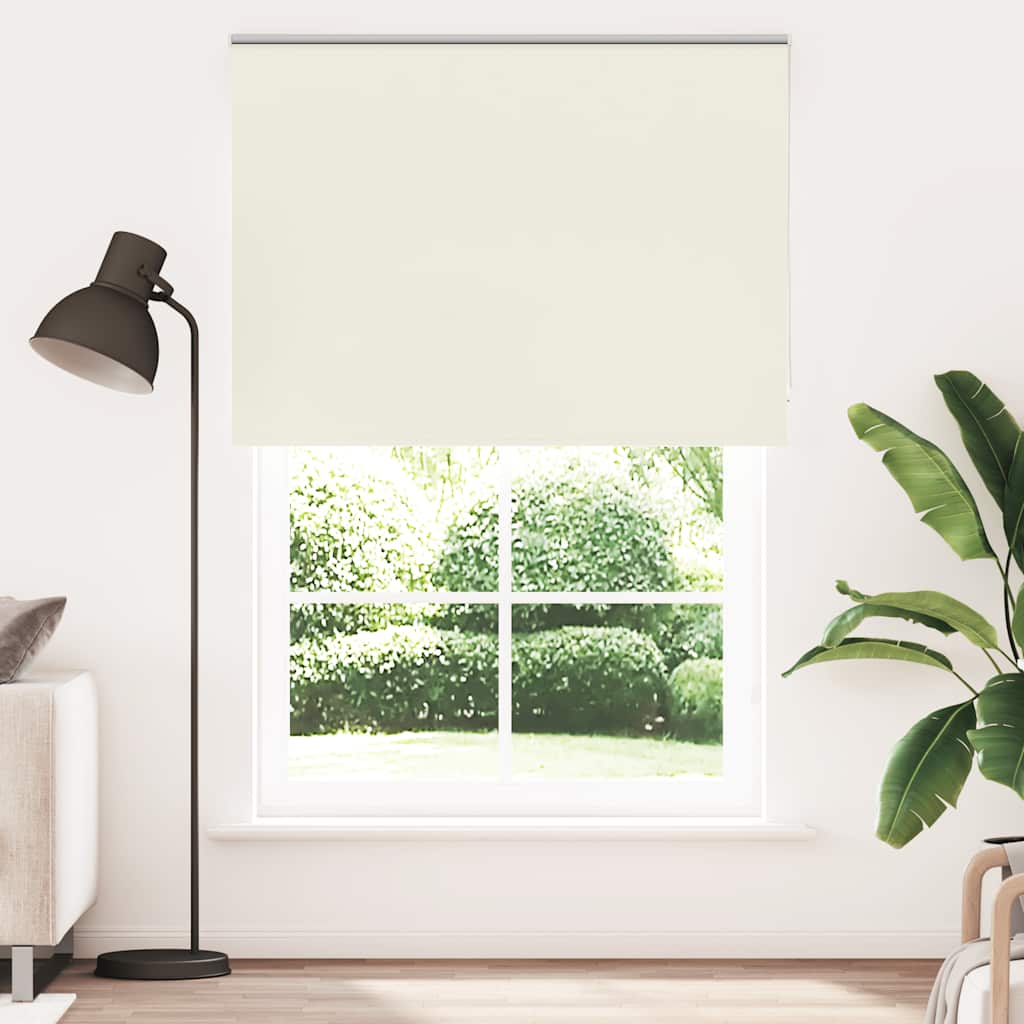 vidaXL Store occultant crème 165x230cm Largeur du tissu 161,6cm