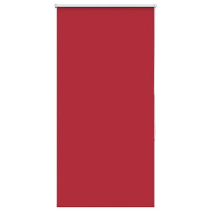 vidaXL Verdunkelungsrollo Rot 70x130 cm Stoffbreite 65,7 cm Polyester