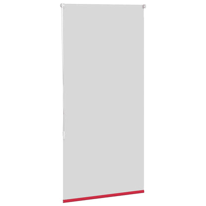 vidaXL Store occultant rouge 75x130 cm Largeur du tissu 70,7 cm Polyester