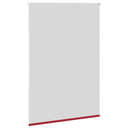 vidaXL Store occultant Rouge 105x130cm Largeur tissu 100,7cm Polyester