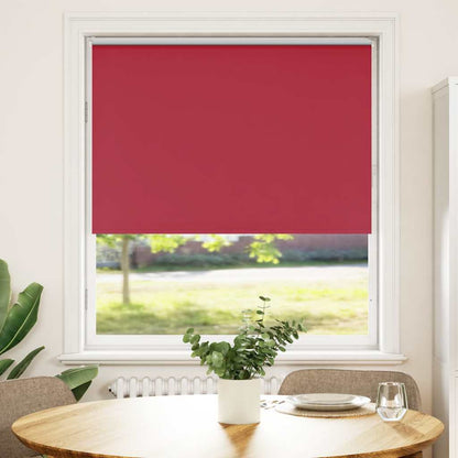 vidaXL Store occultant Rouge 105x130cm Largeur tissu 100,7cm Polyester