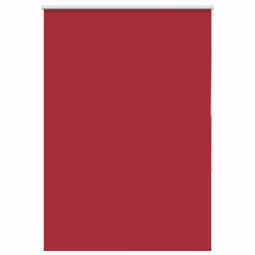 vidaXL Verdunkelungsrollo Rot 115x130cm Stoffbreite 110,7cm Polyester