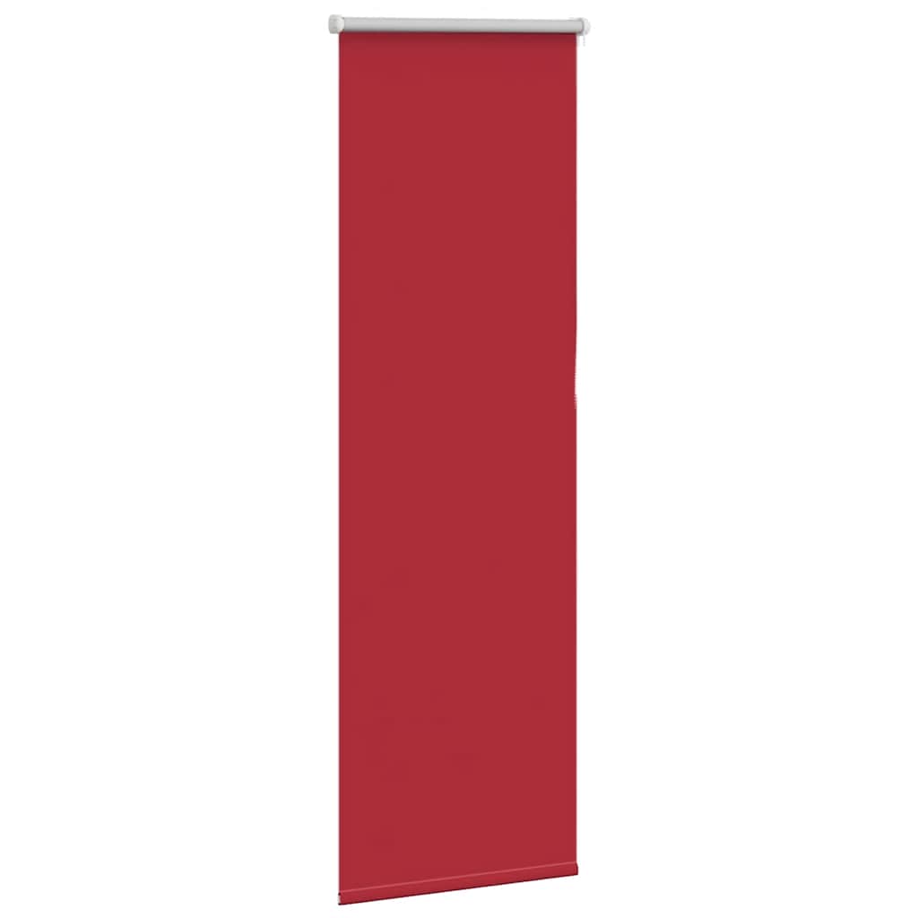 vidaXL Verdunkelungsrollo Rot 50x150 cm Stoffbreite 45,7 cm Polyester
