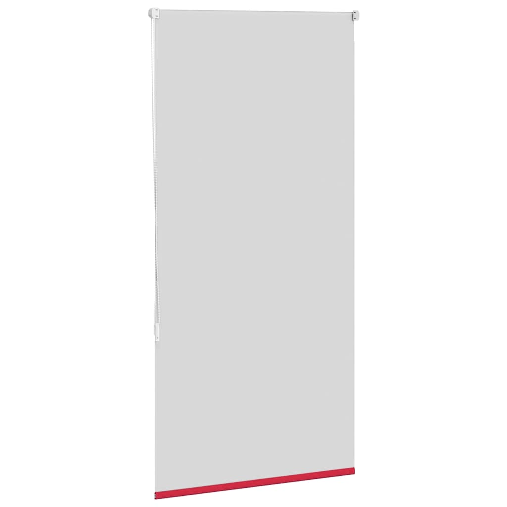 vidaXL Verdunkelungsrollo Rot 80x150 cm Stoffbreite 75,7 cm Polyester