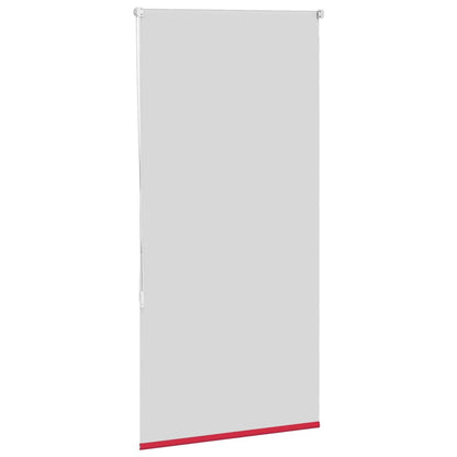 vidaXL Verdunkelungsrollo Rot 80x150 cm Stoffbreite 75,7 cm Polyester