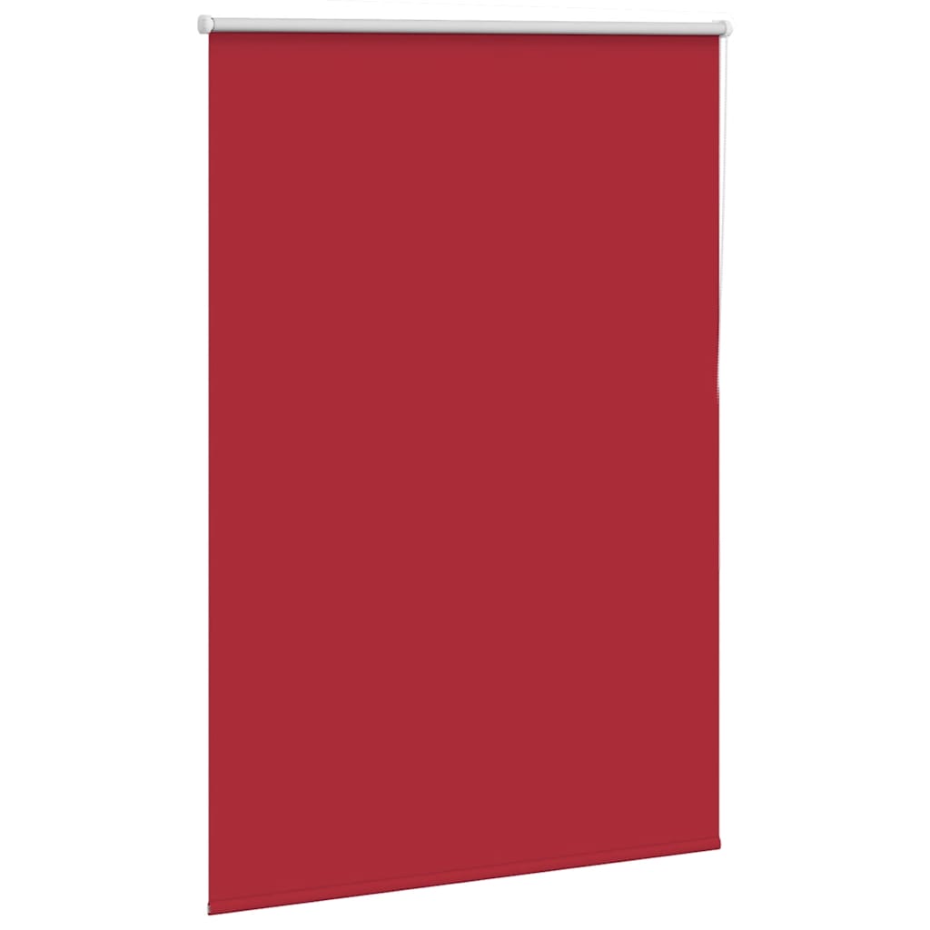 vidaXL Verdunkelungsrollo Rot 95x150 cm Stoffbreite 90,7 cm Polyester