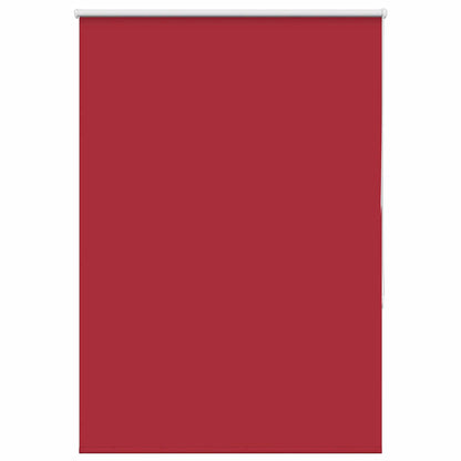 vidaXL Verdunkelungsrollo Rot 115x150cm Stoffbreite 110,7cm Polyester