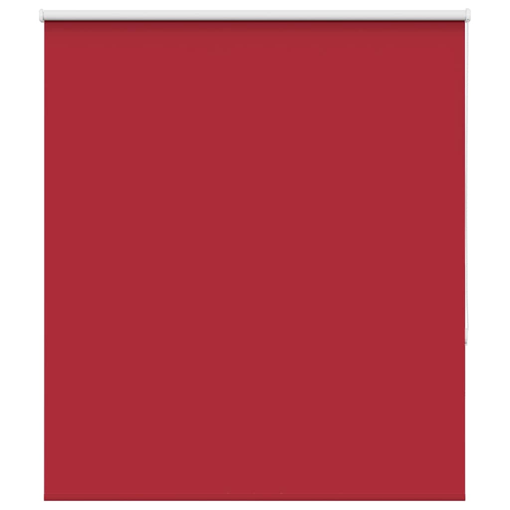 vidaXL Verdunkelungsrollo Rot 125x150cm Stoffbreite 121,6cm Polyester