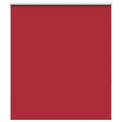 vidaXL Verdunkelungsrollo Rot 125x150cm Stoffbreite 121,6cm Polyester