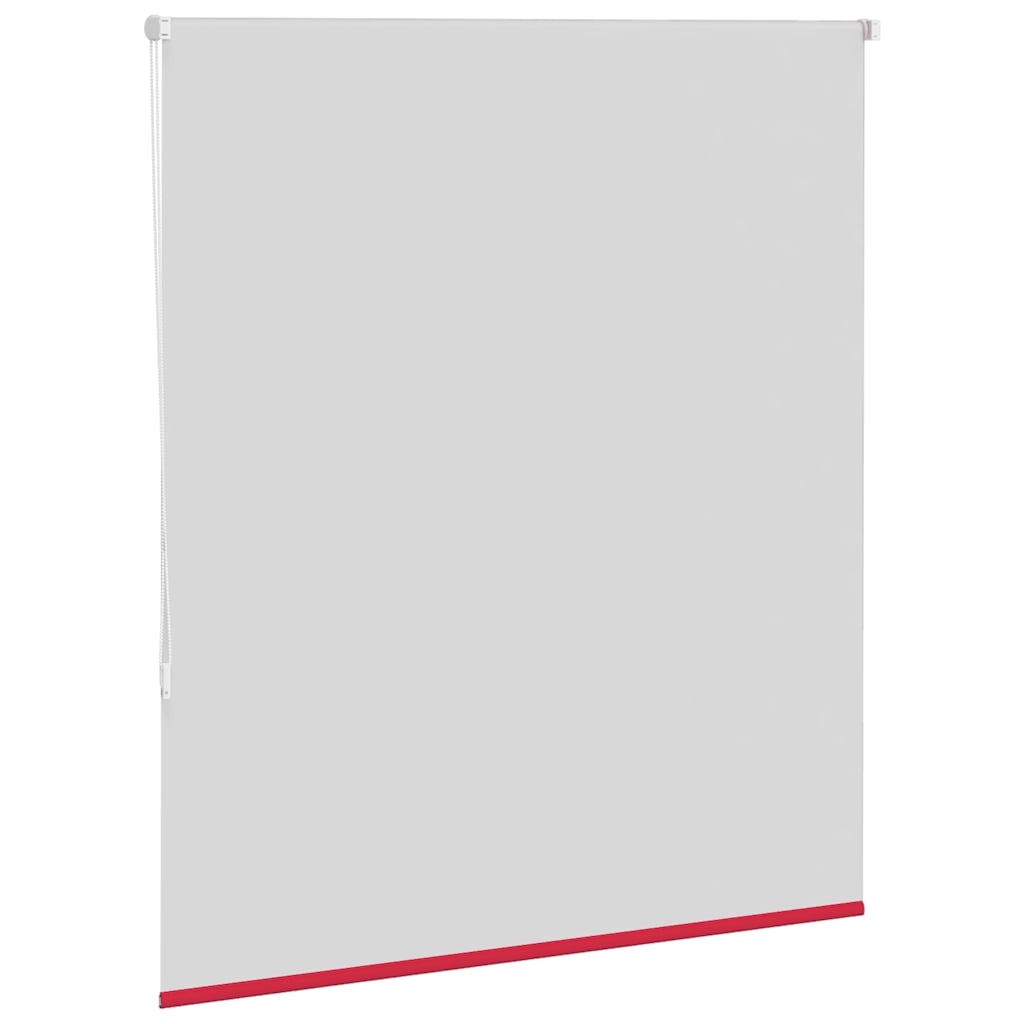 vidaXL Verdunkelungsrollo Rot 140x150cm Stoffbreite 136,6cm Polyester