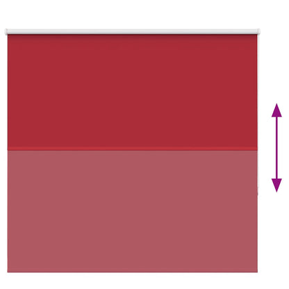 vidaXL Store occultant Rouge 145x150cm Largeur du tissu 141,6cm Polyester