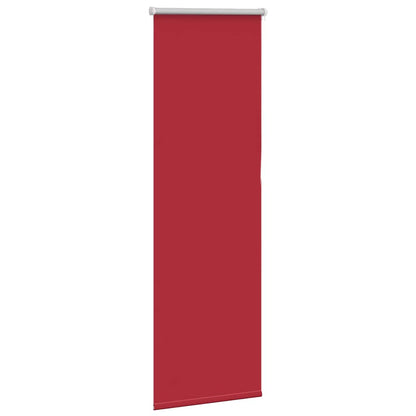 vidaXL Store occultant rouge 45x175 cm Largeur du tissu 40,7 cm Polyester