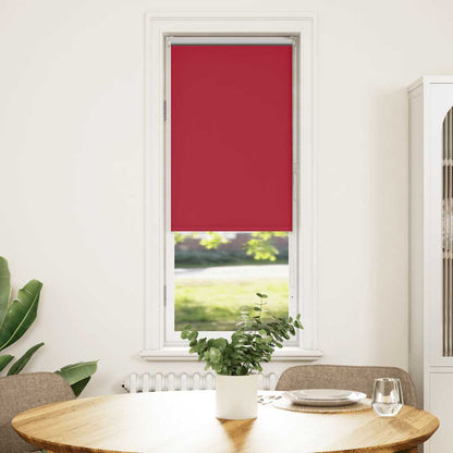 vidaXL Store occultant rouge 45x175 cm Largeur du tissu 40,7 cm Polyester