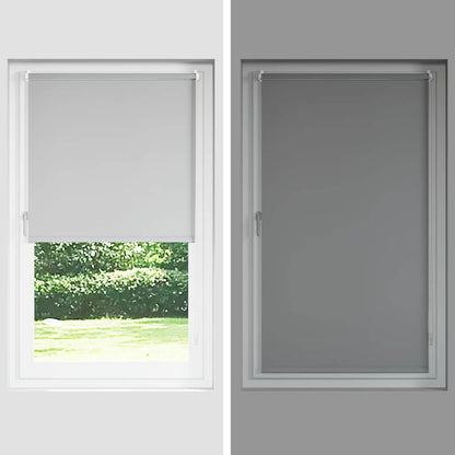 vidaXL Store occultant Rouge 80x175 cm Largeur du tissu 75,7 cm Polyester