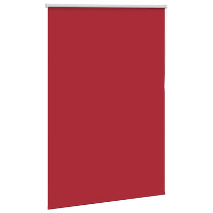 vidaXL Verdunkelungsrollo Rot 105x175cm Stoffbreite 100,7cm Polyester