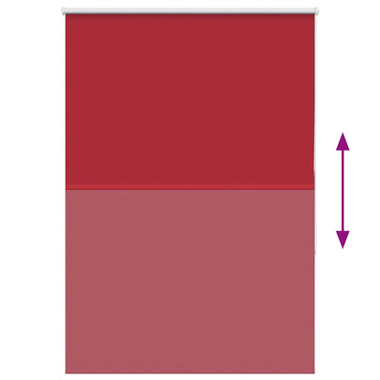 vidaXL Store occultant rouge 110x175cm Largeur de tissu 105,7cm Polyester