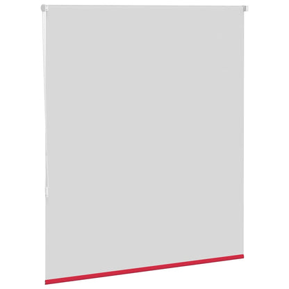 vidaXL Store occultant rouge 120 x 175 cm Largeur du tissu 116,6 cm Polyester