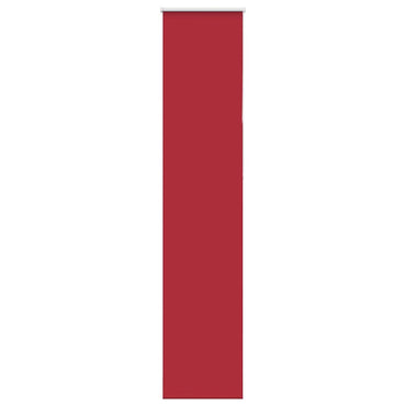 vidaXL Store occultant Rouge 55x210 cm Largeur du tissu 50,7 cm Polyester