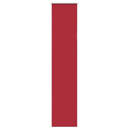 vidaXL Store occultant Rouge 55x210 cm Largeur du tissu 50,7 cm Polyester