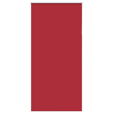 vidaXL Verdunkelungsrollo Rot 100x210cm Stoffbreite 95,7 cm Polyester