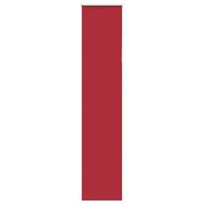 vidaXL Verdunkelungsrollo Rot 45x230 cm Stoffbreite 40,7 cm Polyester