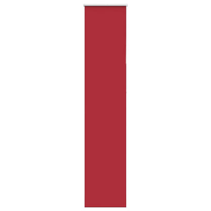 vidaXL Verdunkelungsrollo Rot 55x230 cm Stoffbreite 50,7 cm Polyester