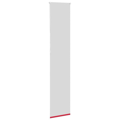 vidaXL Verdunkelungsrollo Rot 55x230 cm Stoffbreite 50,7 cm Polyester