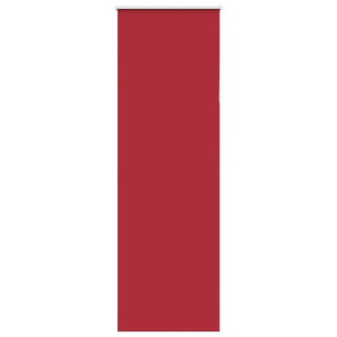 vidaXL Verdunkelungsrollo Rot 75x230 cm Stoffbreite 70,7 cm Polyester