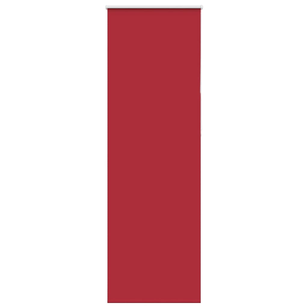 vidaXL Store occultant rouge 80x230 cm Largeur du tissu 75,7 cm Polyester