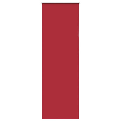vidaXL Store occultant rouge 80x230 cm Largeur du tissu 75,7 cm Polyester