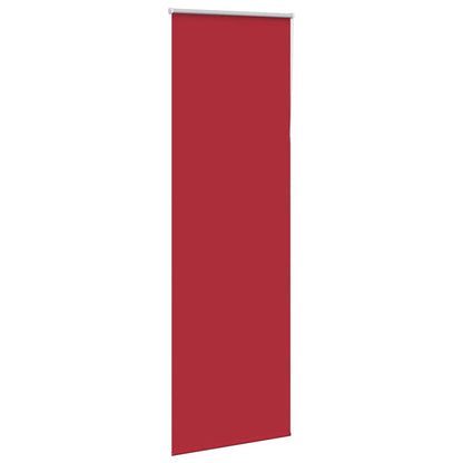 vidaXL Store occultant rouge 80x230 cm Largeur du tissu 75,7 cm Polyester