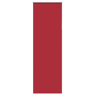vidaXL Verdunkelungsrollo Rot 85x230 cm Stoffbreite 80,7 cm Polyester