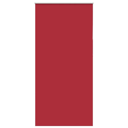 vidaXL Verdunkelungsrollo Rot 100x230cm Stoffbreite 95,7 cm Polyester
