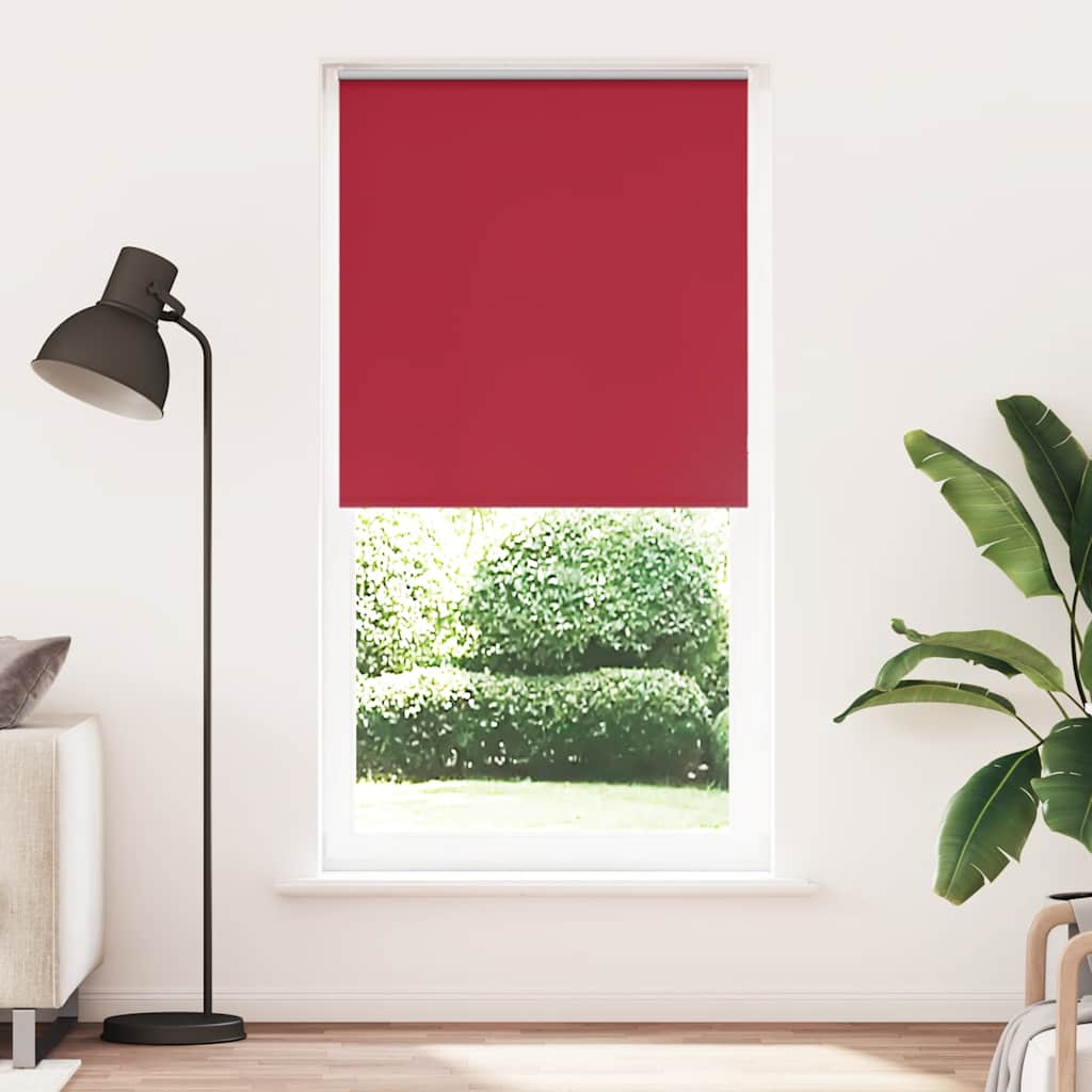 vidaXL Store occultant rouge 105 x 230 cm Largeur du tissu 100,7 cm Polyester