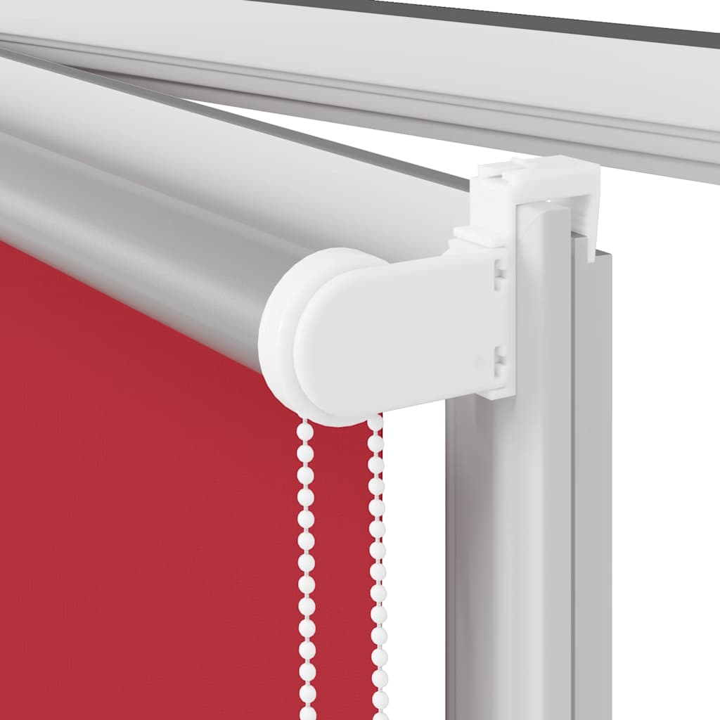 vidaXL Verdunkelungsrollo Rot 120x230cm Stoffbreite 116,6cm Polyester