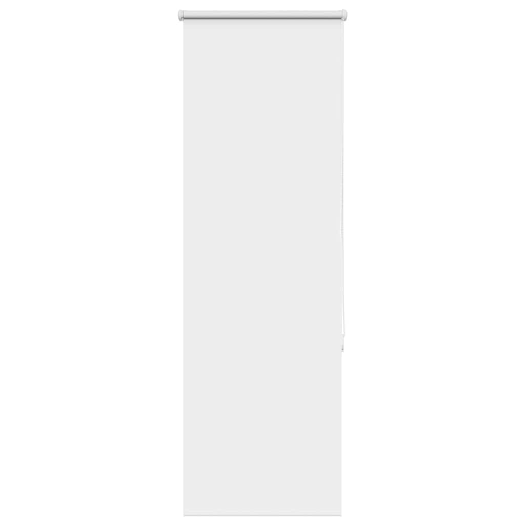vidaXL Verdunkelungsrollo Weiß 50x130cm Stoffbreite 45,7 cm Polyester
