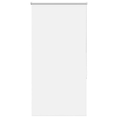 vidaXL Verdunkelungsrollo Weiß 85x130cm Stoffbreite 80,7 cm Polyester