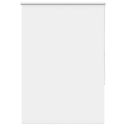vidaXL Verdunkelungsrollo Weiß 90x130cm Stoffbreite 85,7 cm Polyester