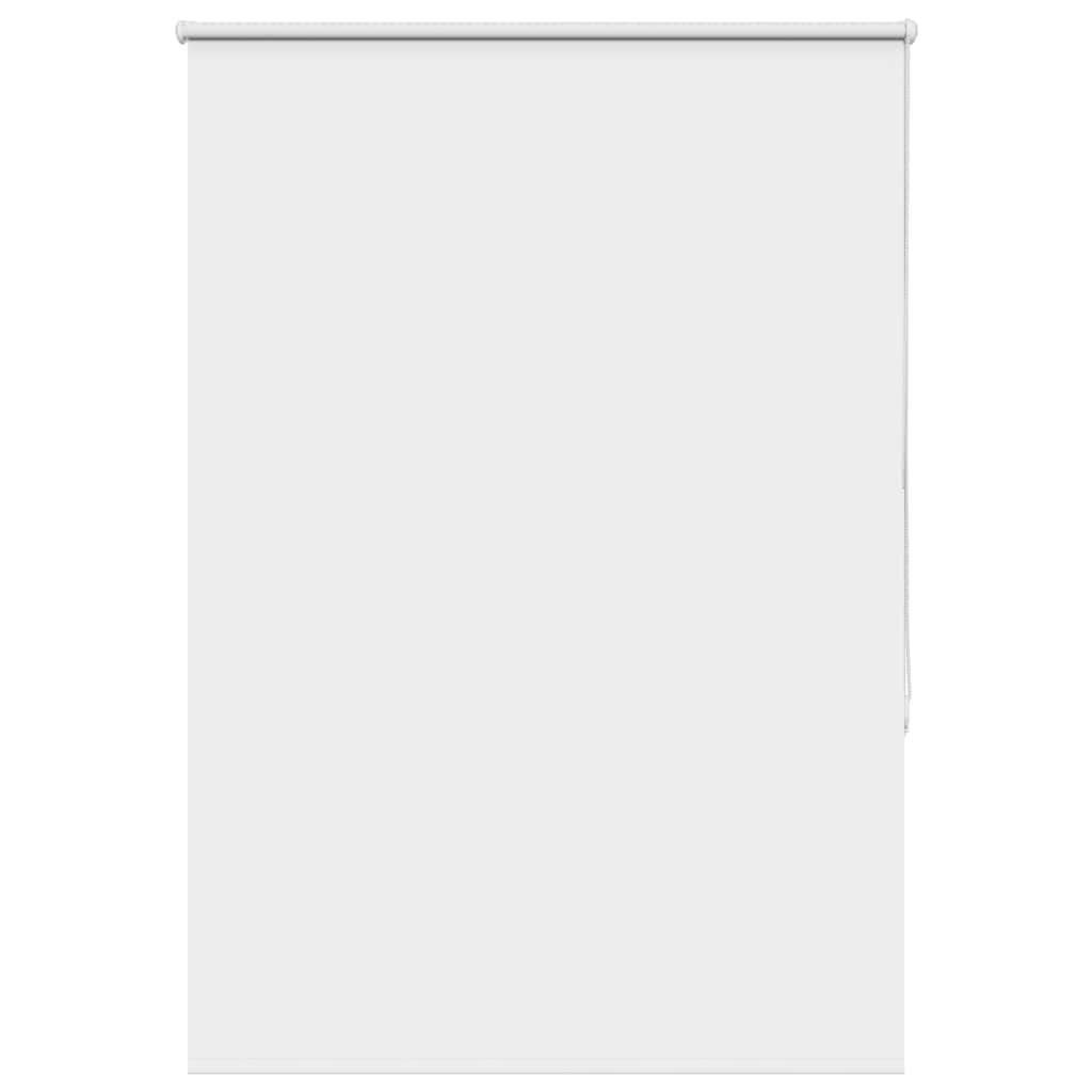 vidaXL Verdunkelungsrollo Weiß 110x130cm Stoffbreite 105,7cm Polyester