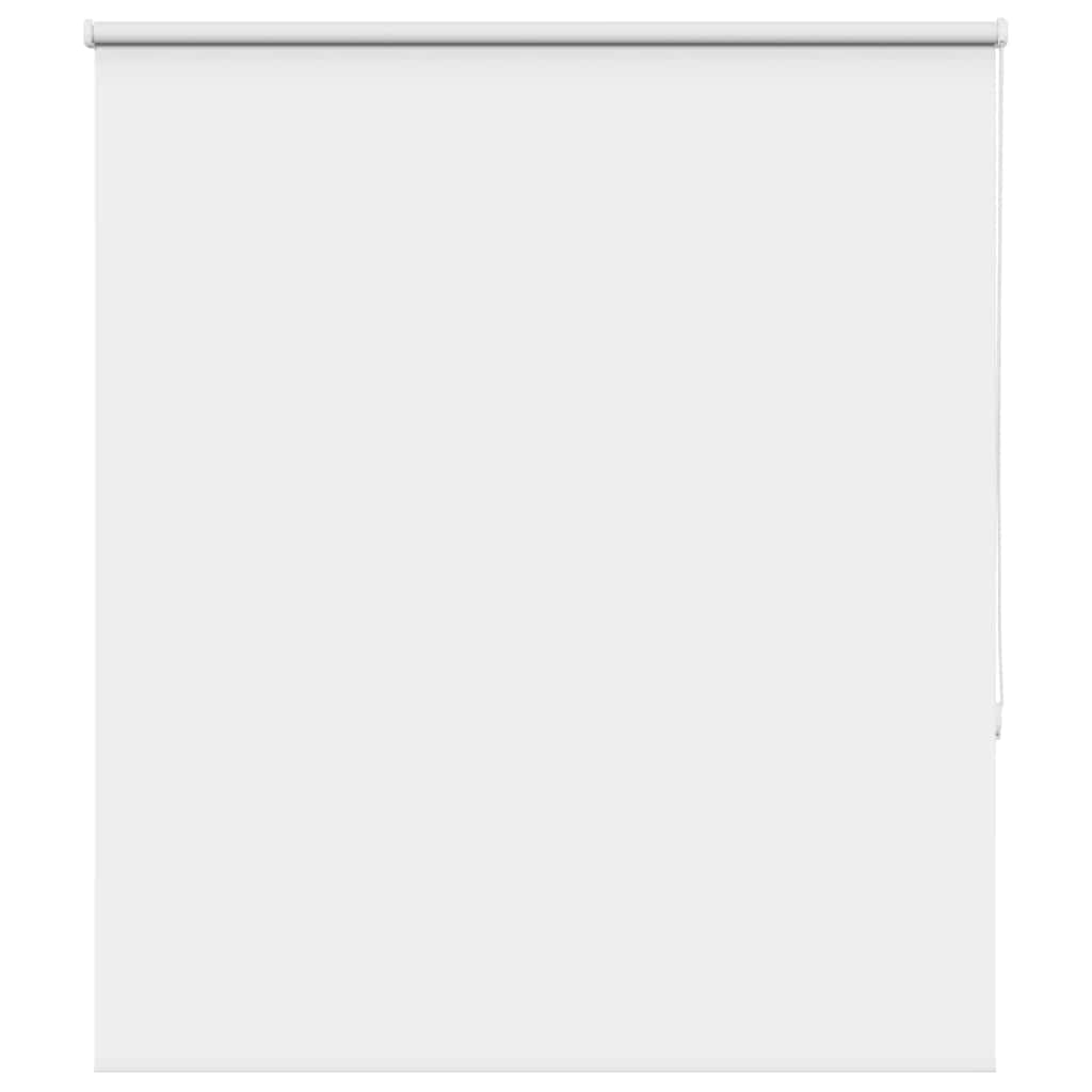 vidaXL Verdunkelungsrollo Weiß 130x130cm Stoffbreite 126,6cm Polyester