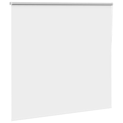vidaXL Verdunkelungsrollo Weiß 155x130cm Stoffbreite 151,6cm Polyester
