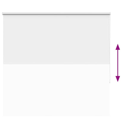 vidaXL Store occultant Blanc 160x130cm Largeur du tissu 156,6cm Polyester