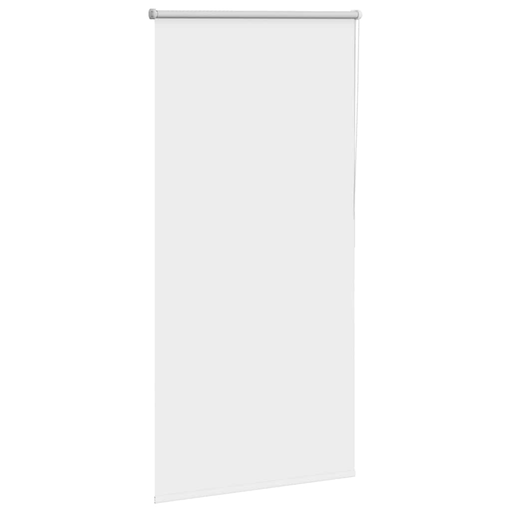 vidaXL Verdunkelungsrollo Weiß 75x150cm Stoffbreite 70,7 cm Polyester