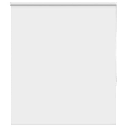 vidaXL Verdunkelungsrollo Weiß 120x150cm Stoffbreite 116,6cm Polyester