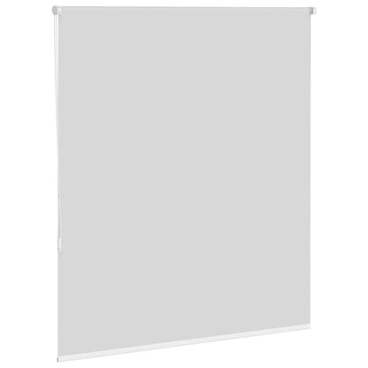 vidaXL Verdunkelungsrollo Weiß 140x150cm Stoffbreite 136,6cm Polyester